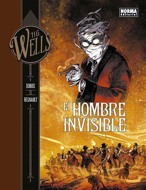 H.G WELLS # 03 EL HOMBRE INVISIBLE | 9788467933680 | DOBBS-MOREAU | Universal Cómics