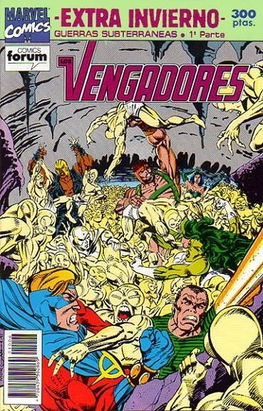 VENGADORES ESPECIAL INVIERNO 1992 GUERRAS SUBTERRÁNEAS # 1 | 978843950286901006 | ROY THOMAS - DAN THOMAS - KEVIN WEST | Universal Cómics