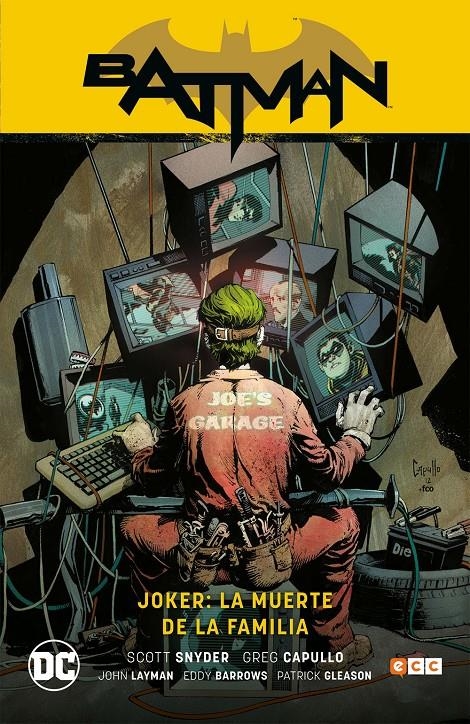 BATMAN SAGA, JOKER LA MUERTE DE LA FAMILIA | 9788417665326 | SCOTT SNYDER - GREG CAPULLO - PATRCK GLEASON - EDDY BARROWS - JOHN LAYMAN - VARIOS AUTORES | Universal Cómics