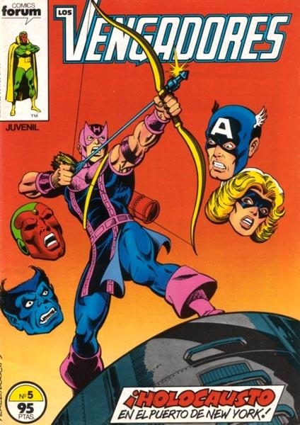 VENGADORES VOLUMEN I # 005 | 978848560426510005 | JIM SHOOTER - SAL BUSCEMA - KLAUS JANSON