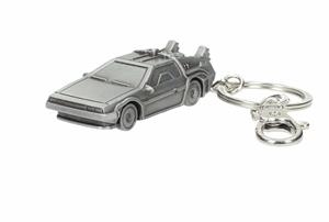 DELOREAN LLAVERO 3D METAL REGRESO AL FUTURO | 8435450201097 | Universal Cómics
