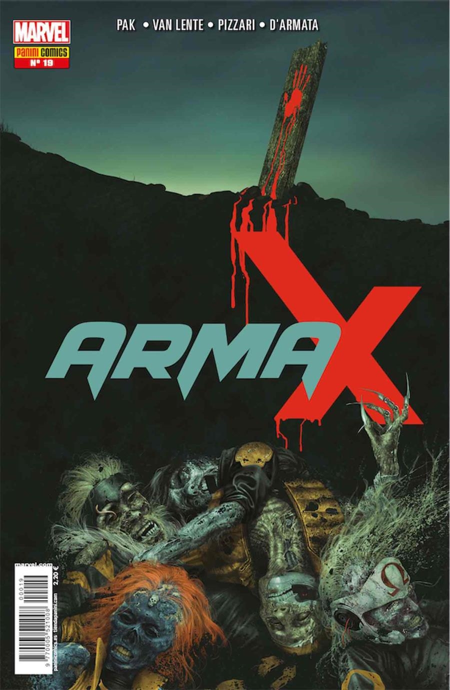 ARMA-X # 19 | 977000552100800019 | GREG PAK - FRED VAN LENTE - LUCA PIZZARI | Universal Cómics
