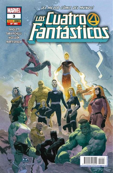 LOS 4 FANTÁSTICOS VOL 7 # 103 LOS 4 FANTÁSTICOS 03 | 977000554300000003 | SARA PICHELLI - DAN SLOTT | Universal Cómics