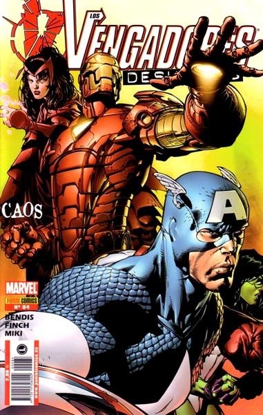 VENGADORES VOL III # 84 DESUNIDOS | 977000530800500084 | BRIAN MICHAEL BENDIS - DAVID FINCH | Universal Cómics