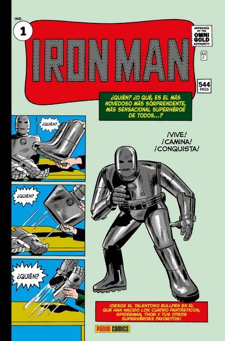 IRON MAN OMNIGOLD # 01 | 9788491678281 | STAN LEE - JACK KIRBY - STEVE DITKO - DON HECK - LARRY LIEBER