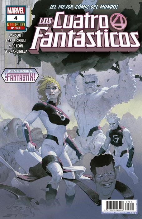 LOS 4 FANTÁSTICOS VOL 7 # 104 LOS 4 FANTÁSTICOS 04 | 977000554300000004 | SARA PICHELLI - DAN SLOTT | Universal Cómics