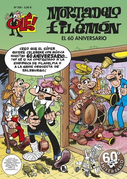 OLE MORTADELO # 209 EL 60 ANIVERSARIO | 9788402421661 | FRANCISCO IBAÑEZ