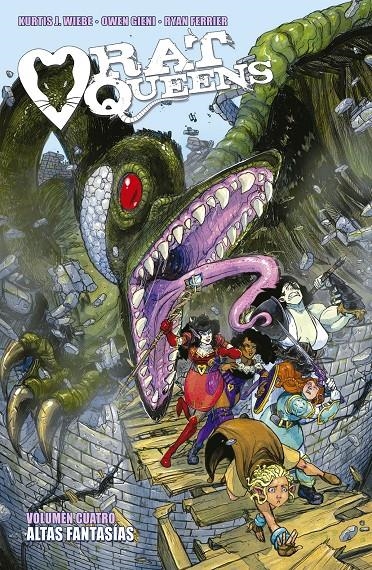 RAT QUEENS # 04 ALTAS FANTASÍAS | 9788467934151 | KURTIS J. WIEBE -  OWEN GUIENI - RYAN FERRIER