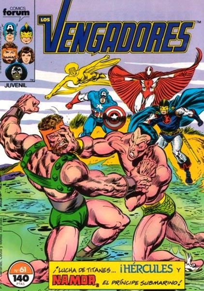 VENGADORES VOLUMEN I # 061 | 25554 | JOHN BUSCEMA  -  ROGER STERN  - TOM PALMER | Universal Cómics