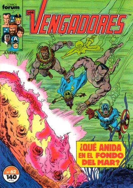 VENGADORES VOLUMEN I # 062 | 25555 | JOHN BUSCEMA  -  ROGER STERN  - TOM PALMER | Universal Cómics