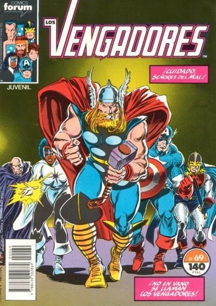 VENGADORES VOLUMEN I # 069 | 978843950286900069 | JOHN BUSCEMA  -  ROGER STERN - TOM PALMER | Universal Cómics