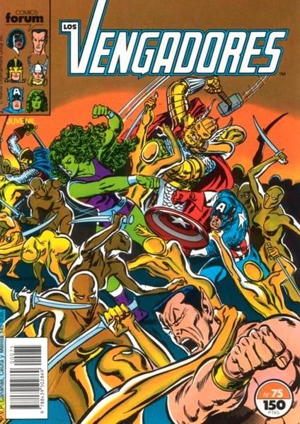 VENGADORES VOLUMEN I # 075 | 978843950286900075 | JOHN BUSCEMA  -  ROGER STERN - TOM PALMER | Universal Cómics