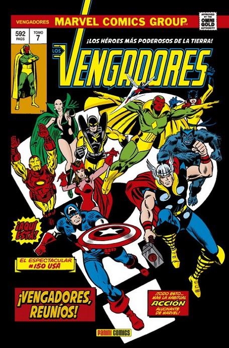 VENGADORES OMNIGOLD # 07 ¡VENGADORES, REUNÍOS! | 9788491678670 | GEORGE PÉREZ - JIM SHOOTER - STEVE ENGLEHART - GERRY CONWAY