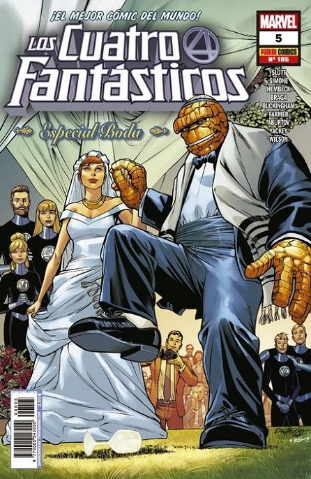 LOS 4 FANTÁSTICOS VOL 7 # 105 LOS 4 FANTÁSTICOS 05 | 977000554300000005 | MARK BUCKINGHAM - DAN SLOTT - LAURA BRAGA - GAIL SIMONE