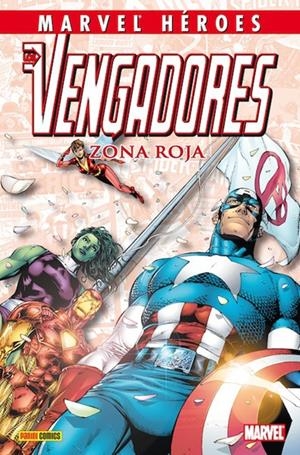 COLECCIONABLE HÉROES MARVEL # 007 LOS VENGADORES ZONA ROJA | 842424899863900007 | GEOFF JOHNS - GARY FRANK - IVAN REIS - OLIVIER COIPEL