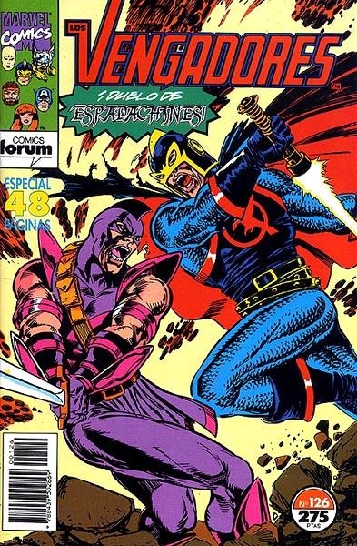 VENGADORES VOLUMEN I # 126 | 978843950286900126 | BOB HARRAS  -  STEVE EPTING - TOM PALMER