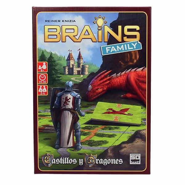 BRAINS FAMILY CASTILLOS Y DRAGONES | 8435450203923 | REINER KNIZIA | Universal Cómics