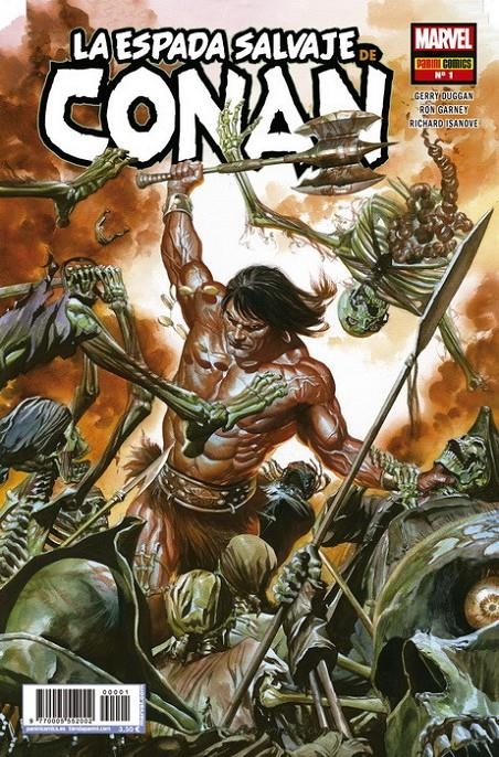 LA ESPADA SALVAJE DE CONAN # 01 | 977000555200200001 | GEOFF SHAW - DONNY CATES | Universal Cómics