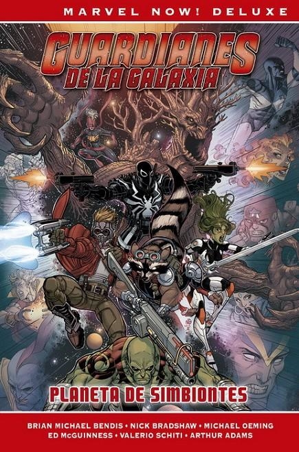 GUARDIANES DE LA GALAXIA DE BRIAN M. BENDIS MARVEL NOW! DELUXE # 02 PLANETA DE SIMBIONTES | 9788491679073 | ARTHUR ADAMS - BRIAN MICHAEL BENDIS - NICK BRADSHAW | Universal Cómics