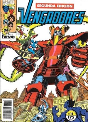 VENGADORES VOLUMEN I 2ª EDICIÓN # 18 | 848000202871400018 | DAVID MICHELINIE - GEORGE PEREZ - DAN GREEN | Universal Cómics