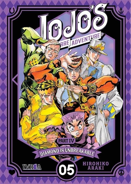 JOJO'S BIZARRE ADVENTURE PARTE 4 DIAMOND IS UNBREAKABLE # 05 | 9788417777302 | HIROHIKO ARAKI | Universal Cómics