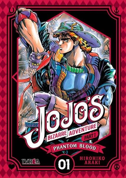 2aMA JOJO'S BIZARRE ADVENTURE PARTE 1 PHANTOM BLOOD # 01 | 9999900030242 | HIROHIKO ARAKI | Universal Cómics