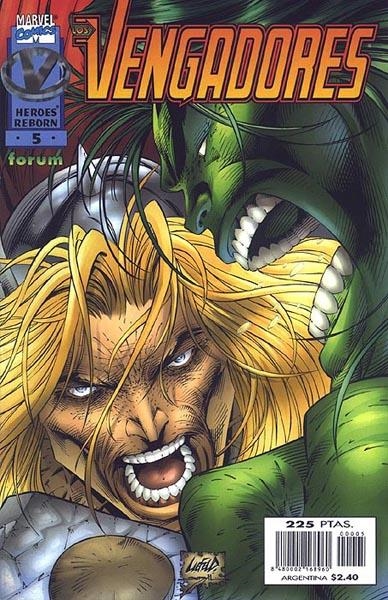 VENGADORES VOLUMEN II HÉROES REBORN # 05 | 848000216896000005 | JEPH LOEB - ROB LIEFELD - IAN CHURCHILL