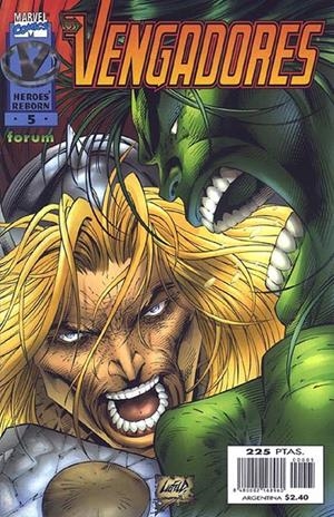 VENGADORES VOLUMEN II HÉROES REBORN # 05 | 848000216896000005 | JEPH LOEB - ROB LIEFELD - IAN CHURCHILL