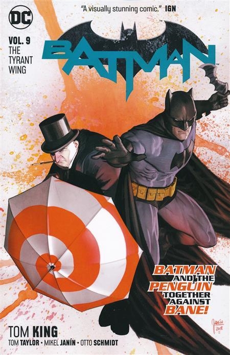 USA BATMAN DC UNIVERSE REBIRTH VOL 09 THE TYRANT WING TP | 978140128844051699 | TOM KING - TOM TAYLOR - JORGE FORNES - MIKEL JANIN - OTTO SCHMIDT | Universal Cómics