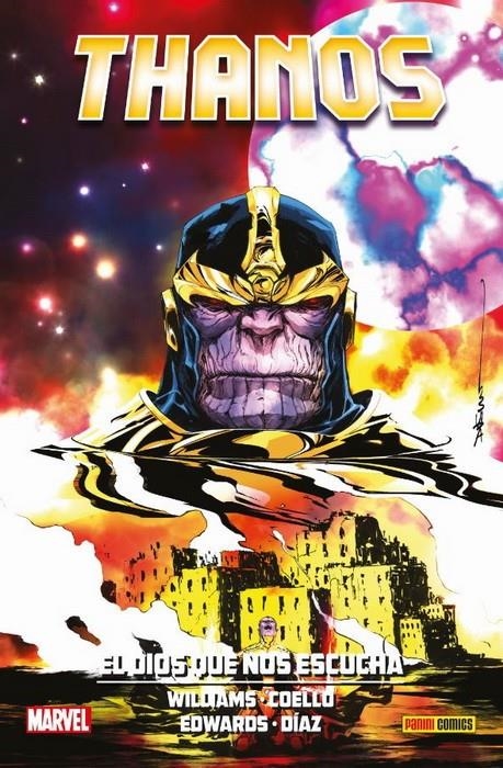 THANOS, EL DIOS QUE NOS ESCUCHA | 9788491679530 | IBAN COELLO - PACO DÍAZ - ROB WILLIAMS | Universal Cómics