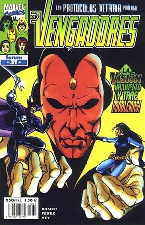 VENGADORES VOLUMEN III # 31 LOS PROTOCOLOS NEFARIA PRÓLOGO | 848000215279200031 | KURT BUSIEK - GEORGE PEREZ