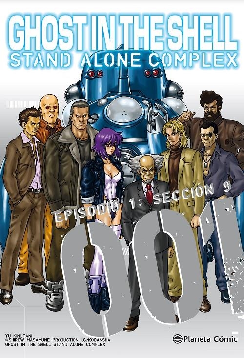 GHOST IN THE SHELL STAND ALONE COMPLEX # 01 | 9788491736769 | YU KINUTANI - MASAMUNE SHIROW | Universal Cómics