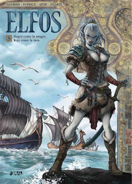 ELFOS INTEGRAL # 08 NEGRO COMO LA SANGRE Y ROJO COMO LA LAVA | 9788417085773 | KYKO DUARTE – MARC HADRIEN – ISTIN - POPESCU