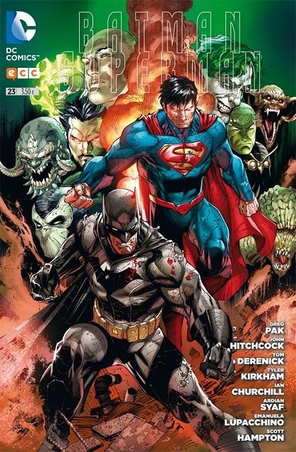 2aMA BATMAN SUPERMAN # 23 | 9999900031782 | ARDIAN SYAF - EMANUELA LUPACCHINO - GREG PAK - IAN CHURCHILL - JOHN HITCHCOCK - SCOTT HAMPTON | Universal Cómics