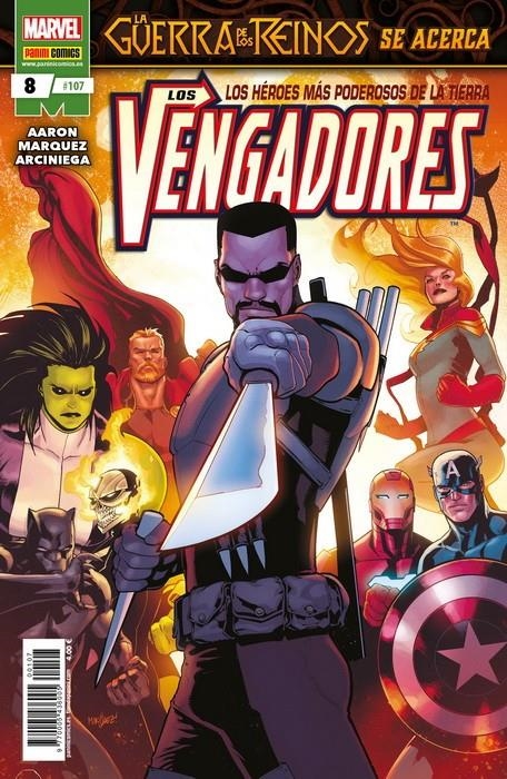 VENGADORES VOL 4 # 107 VENGADORES 08 | 977000543600500107 | JASON AARON - DAVID MARQUEZ | Universal Cómics