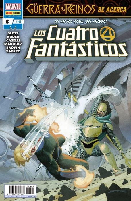 LOS 4 FANTÁSTICOS VOL 7 # 108 LOS 4 FANTÁSTICOS 08 | 977000554300000008 | DAN SLOTT - AARON KUDER | Universal Cómics