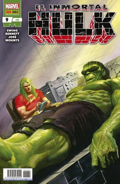INCREÍBLE HULK VOLUMEN II # 084 EL INMORTAL HULK 09 | 977000546200400084 | AL EWING - JOE BENNETT