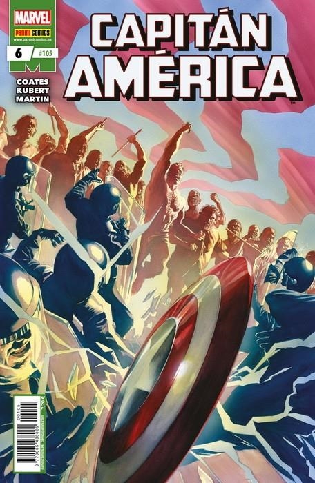 CAPITÁN AMÉRICA VOL 8 # 105 CAPITÁN AMÉRICA 6 | 977000543800900105 | ADAM KUBERT - TA-NEHISI COATES | Universal Cómics