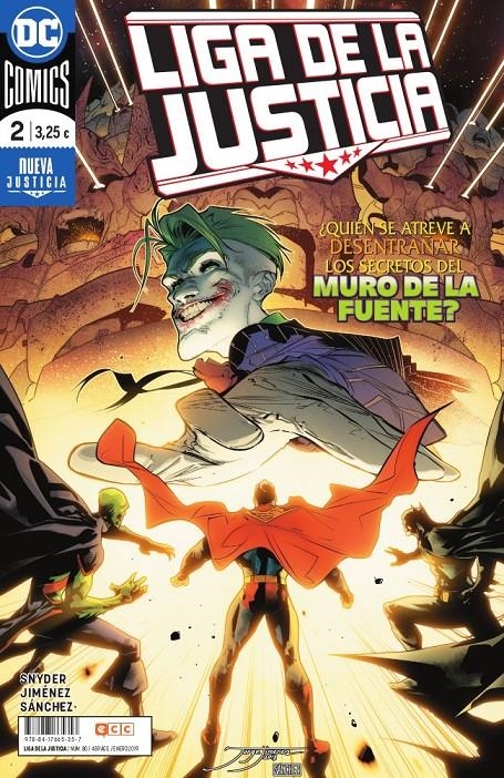 2aMA LIGA DE LA JUSTICIA # 80 LA NUEVA LIGA DE LA JUSTICIA 2 | 9999900032017 | JORGE JIMÉNEZ - SCOTT SNYDER | Universal Cómics