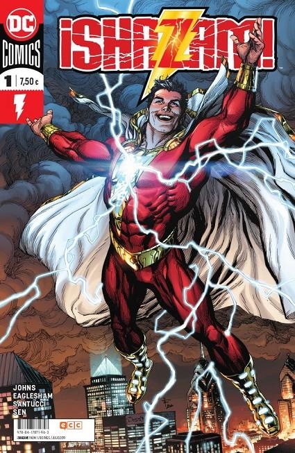 ¡SHAZAM! # 01 | 9788417871963 | DALE EAGLESHAM - GEOFF JOHNS - MARCO SANTUCCI - MAYO "SEN" NAITO | Universal Cómics