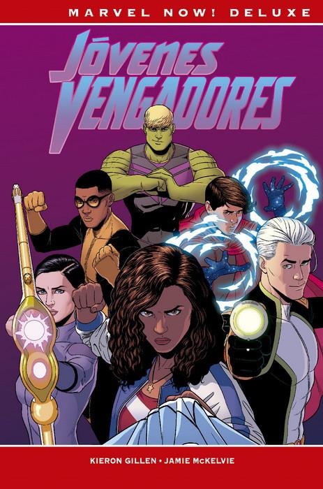 JÓVENES VENGADORES DE GILLEN Y MCKELVIE MARVEL NOW! DELUXE | 9788413340647 | JONATHAN HICKMAN - JIM CHEUNG - JEROME OPEÑA - DUSTIN WEAVER | Universal Cómics