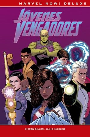 JÓVENES VENGADORES DE GILLEN Y MCKELVIE MARVEL NOW! DELUXE | 9788413340647 | JONATHAN HICKMAN - JIM CHEUNG - JEROME OPEÑA - DUSTIN WEAVER | Universal Cómics