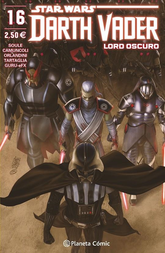 STAR WARS DARTH VADER LORD OSCURO # 16 | 9788491735564 | CHARLES SOULE - GIUSEPPE CAMUNCOLI