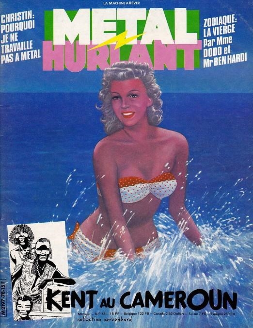 METAL HURLANT EDICIÓN EN FRANCÉS # 78 | 9999900035957 | VARIOS AUTORES | Universal Cómics