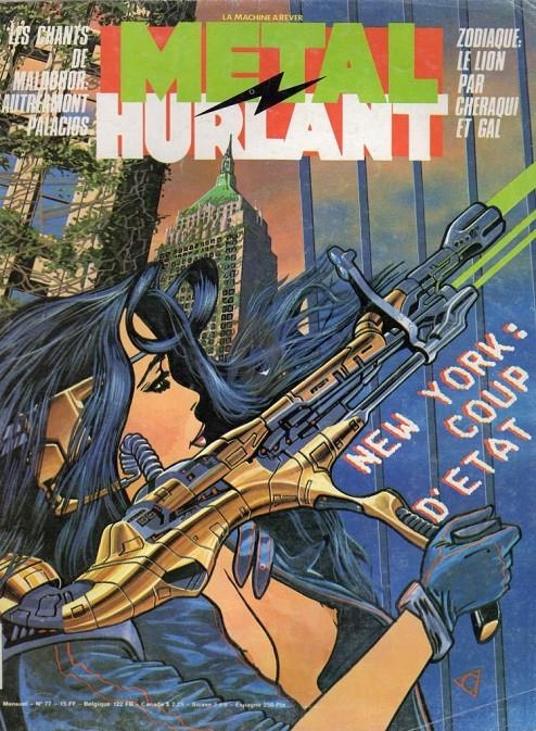 METAL HURLANT EDICIÓN EN FRANCÉS # 77 | 9999900035964 | VARIOS AUTORES | Universal Cómics