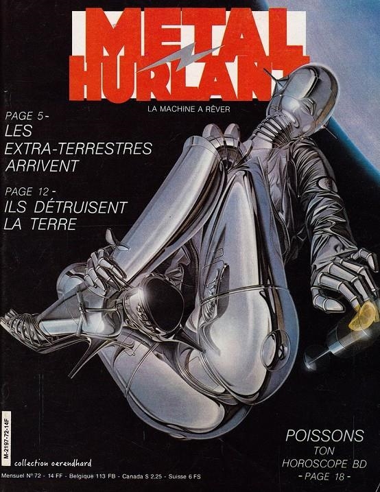 METAL HURLANT EDICIÓN EN FRANCÉS # 72 | 9999900036015 | VARIOS AUTORES | Universal Cómics