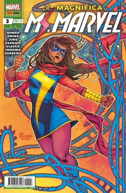 LA MAGNÍFICA MS. MARVEL # 03 | 977000556700600003 | SALADIN AHMED - MINKYU JUNG - EVE L. EWING - JOEY VAZQUEZ