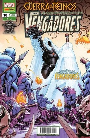 VENGADORES VOL 4 # 109 VENGADORES 10 | 977000543600500109 | JASON AARON - ED MCGUINNESS
