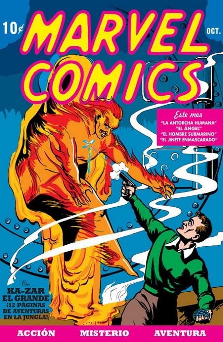 MARVEL FACSÍMIL # 09 MARVEL COMICS # 01 | 977000554600100009 | CARL BURGOS - PAUL GUSTAVSON - BILL EVERETT