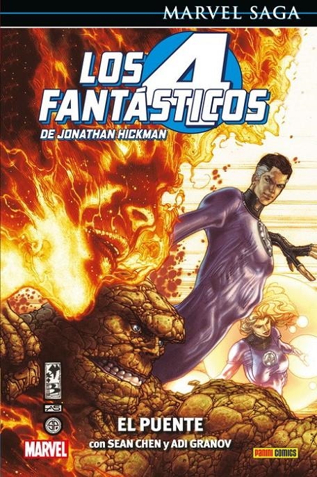 LOS 4 FANTÁSTICOS DE JONATHAN HICKMAN TOMO # 01 EL PUENTE | 9788413340876 | ADI GRANOV - SEAN CHEN - JONATHAN HICKMAN